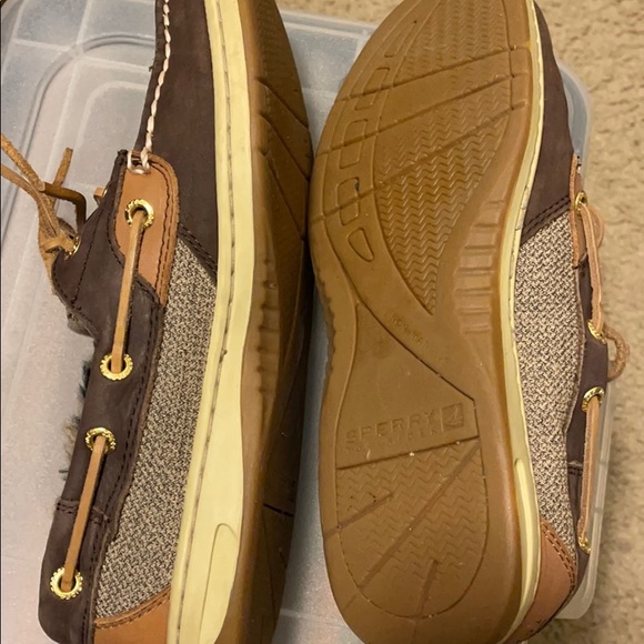 Brown leopard sperrys - Picture 6 of 7
